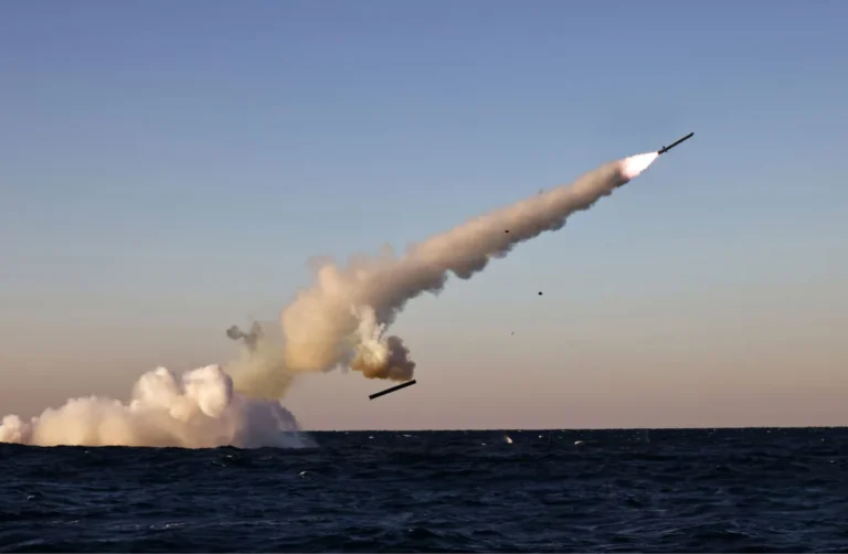 North Korea Tests Submarine-Launched Strategic Cruise Missiles in East Sea Using Converted Platform