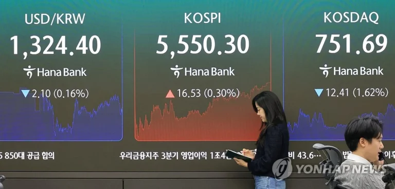 South Korean stocks open lower as market participants brace for critical tech earnings and geopolitical uncertainty